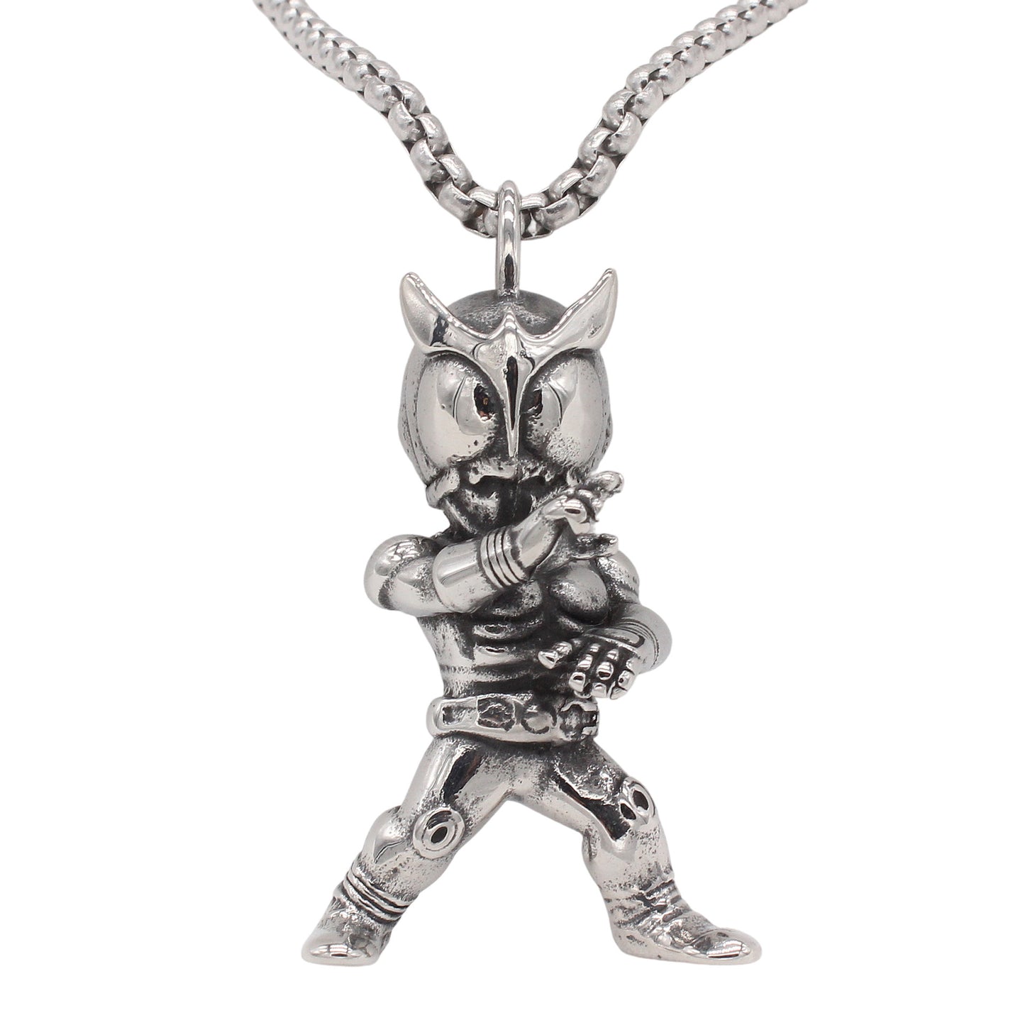 Planderful Jewelry Ultraman Titanium Pendant For Men