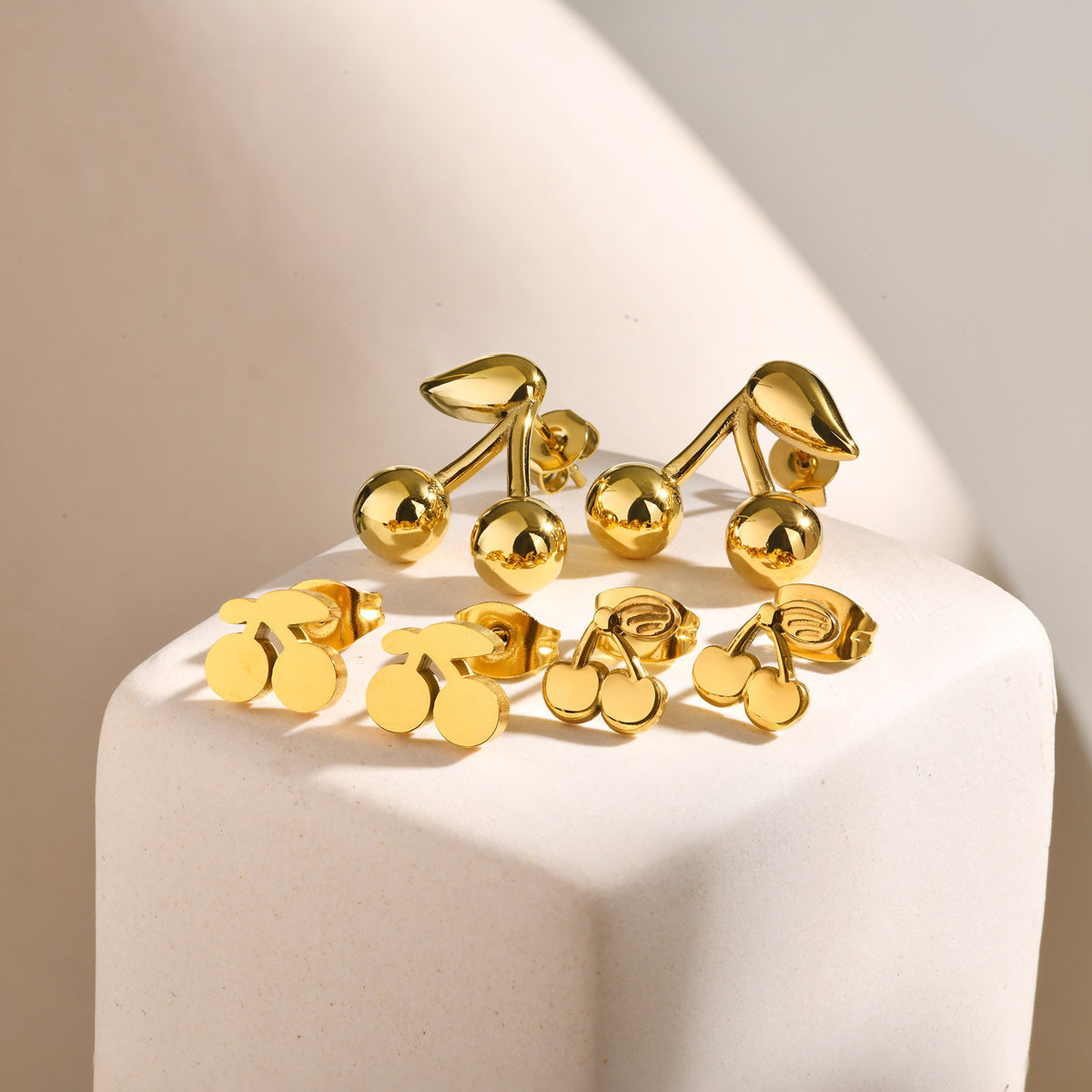 Modern Stainless Steel Earrings — Multiple Styles