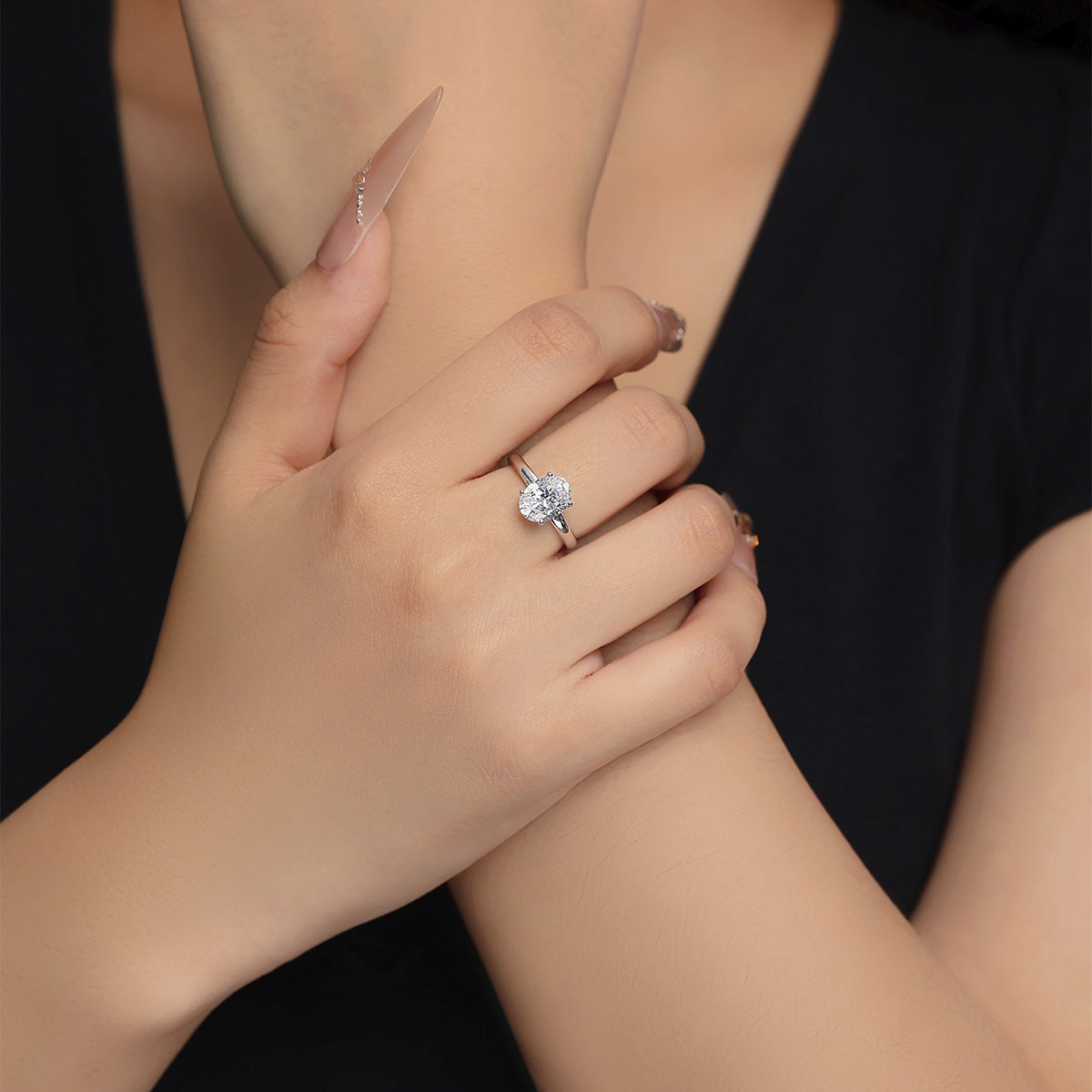 Light Luxury S925 Sterling Silver Women's Ring