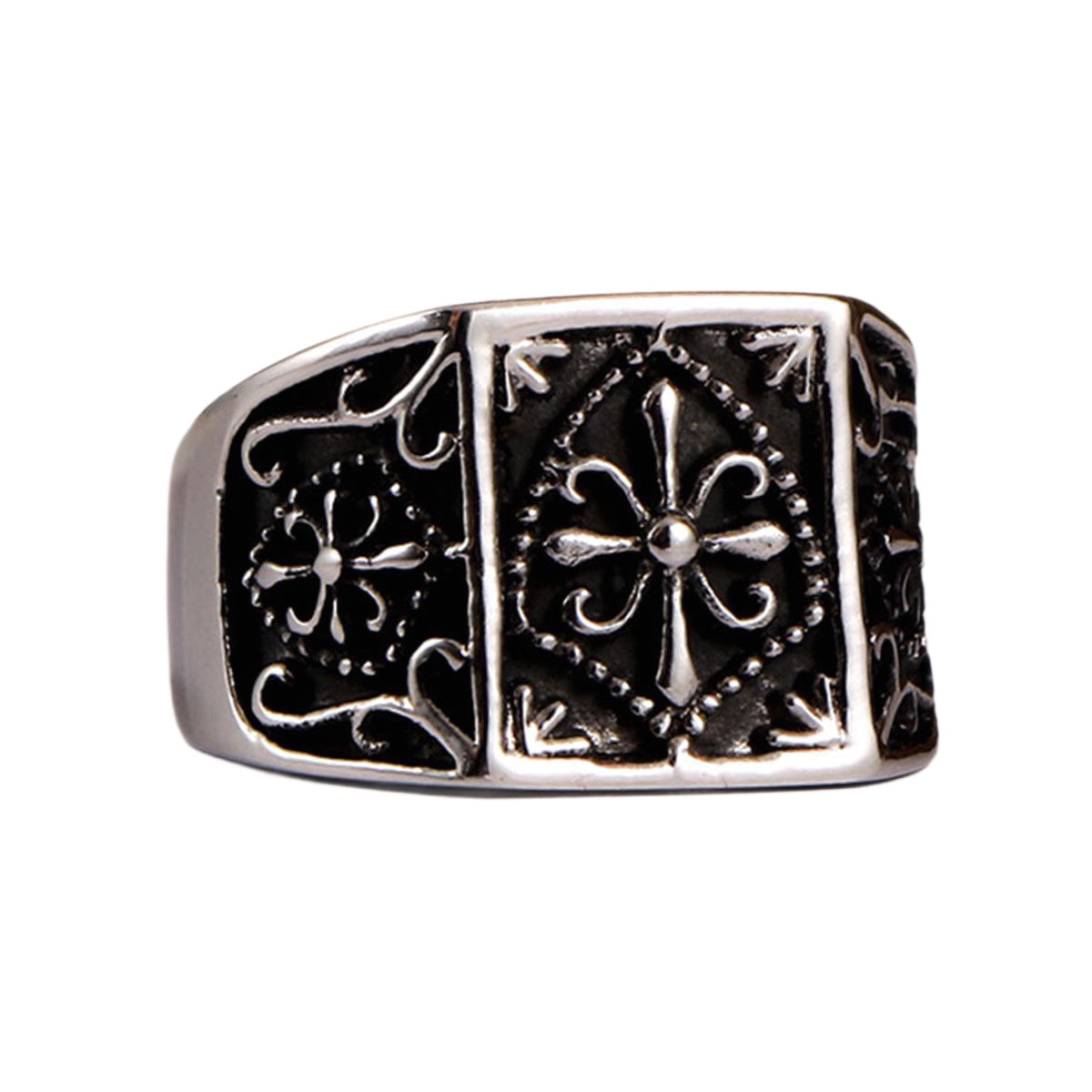 Oriental Mysterious Pattern Titanium Steel Ring Men's Non-Fading Ring