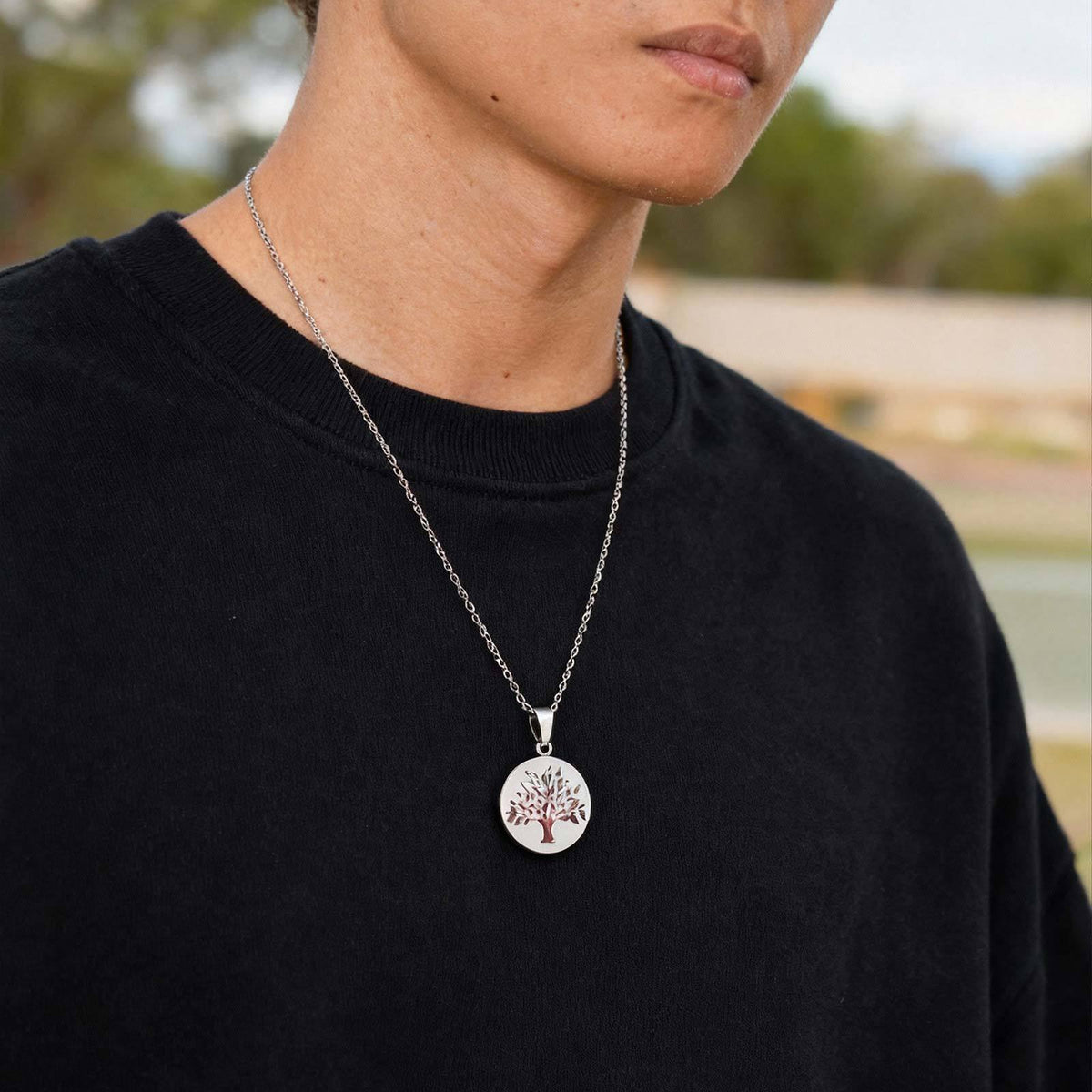 Stainless Steel Pendant — With or Without Chain