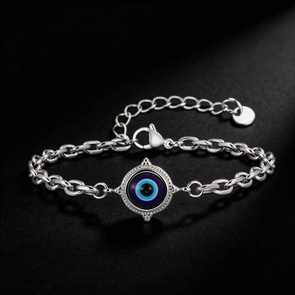 Devil's Eye Stainless Steel Bracelet for Men