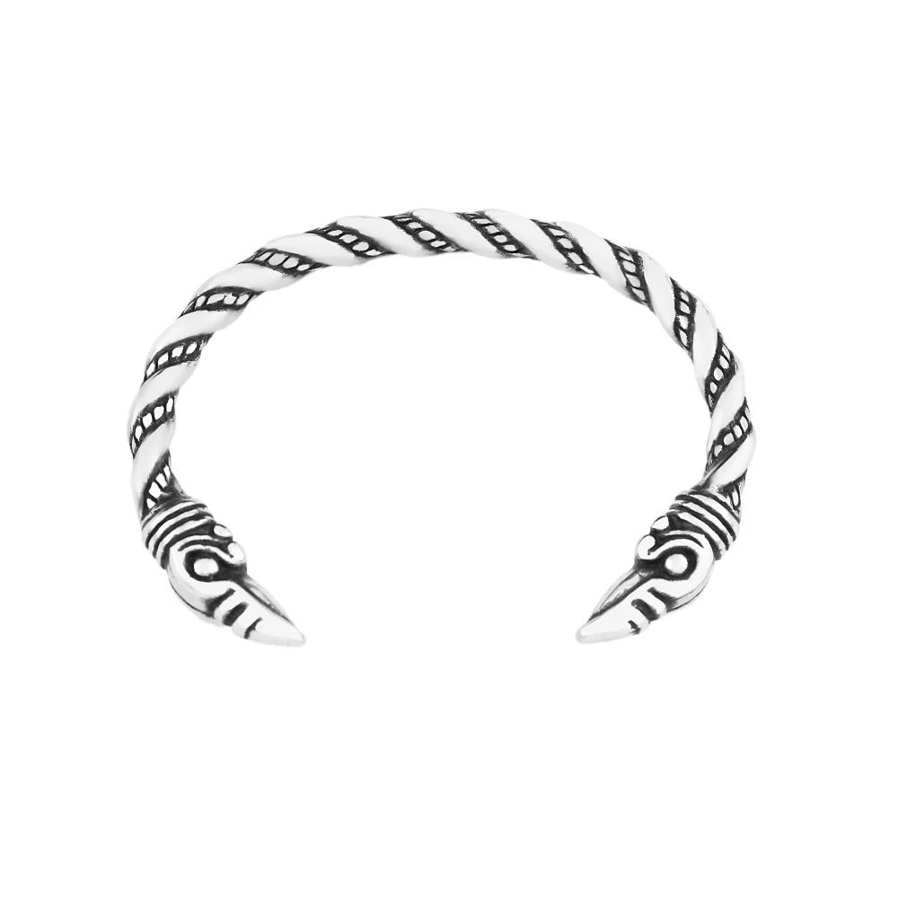 Vintage Viking Stainless Steel Men's Bracelet