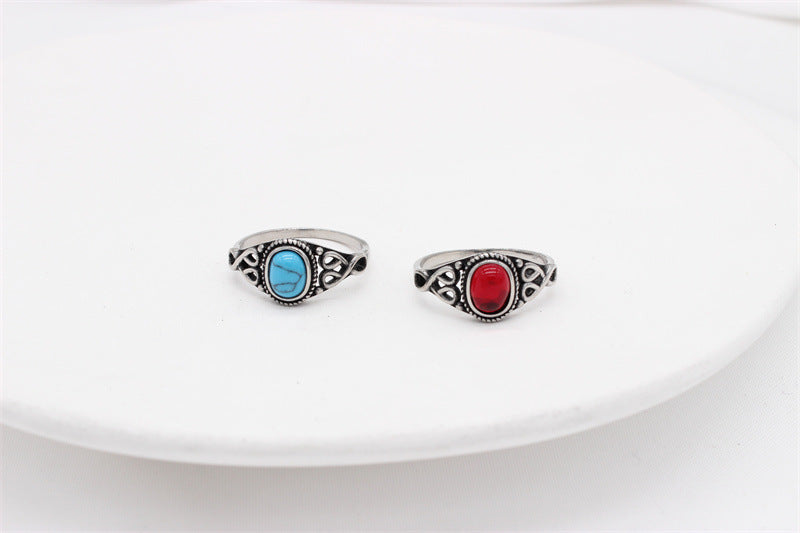 Turquoise Ring Protection Statement Planderful Everyday Genie For Ladies And Unisex
