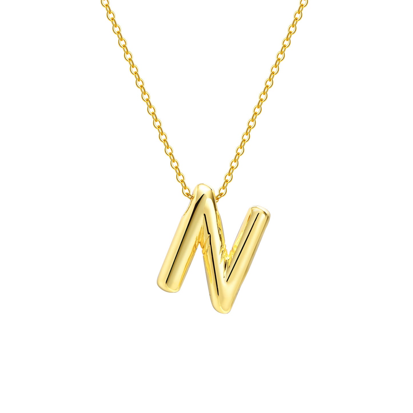 Fashion Personality English 26 Letter Necklace Jewelry for Women