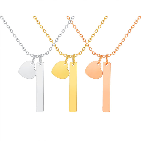 Rose Stainless Steel Necklace for Women