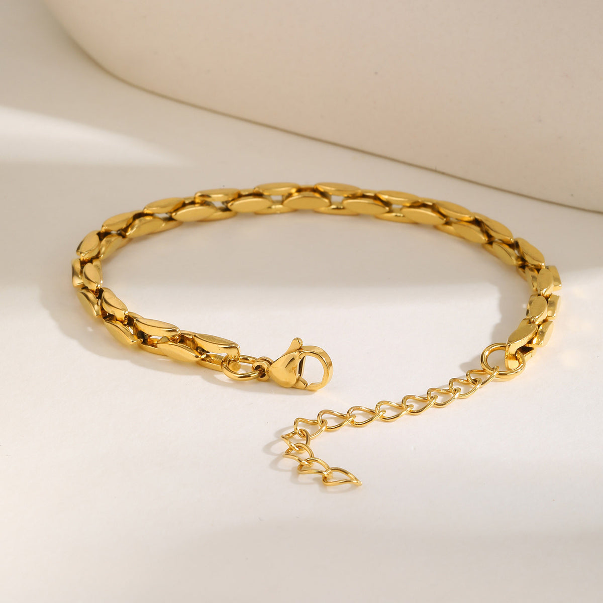 Couple Bracelets Handmade Chain Stainless Steel Bracelet Unisex