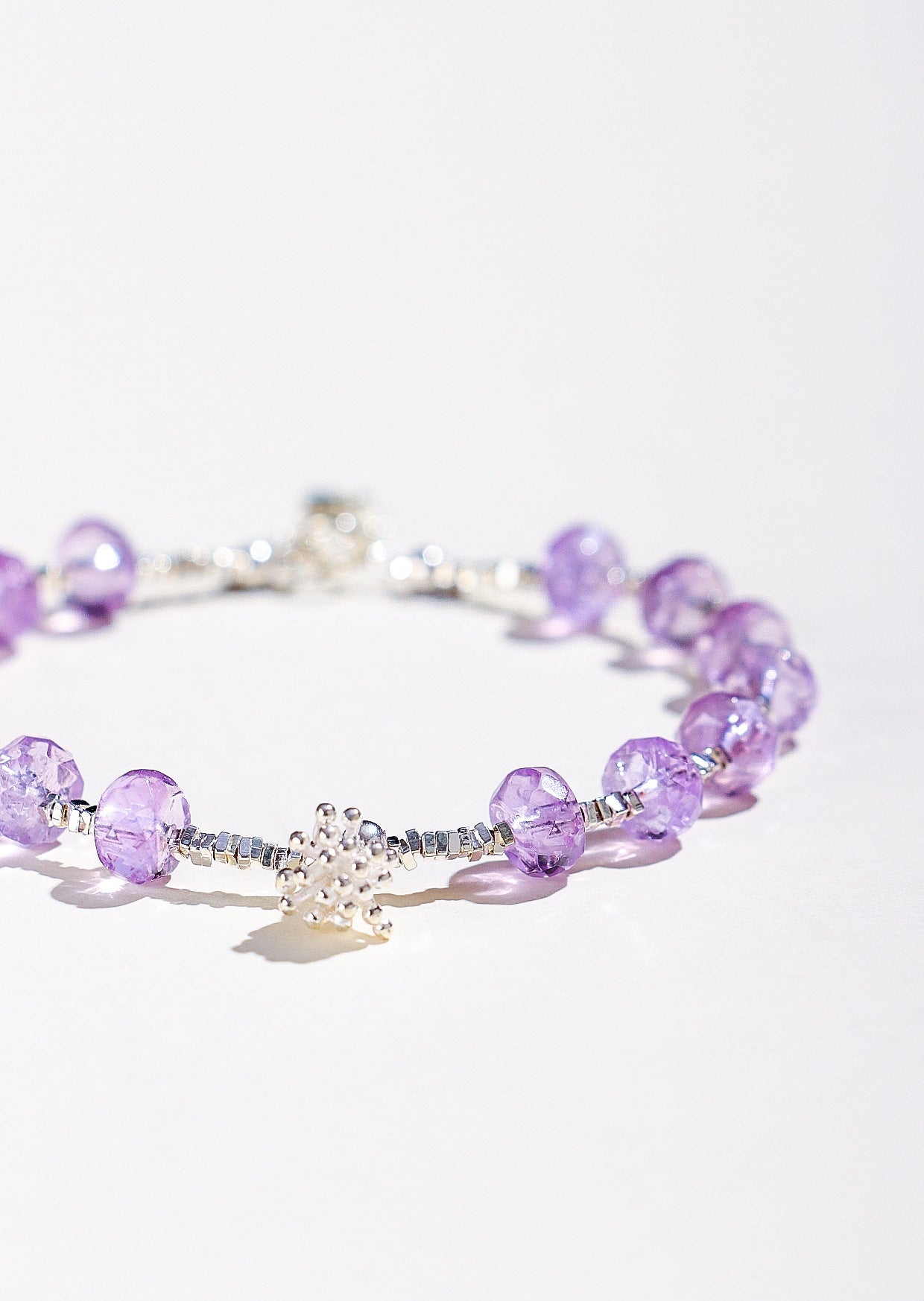 Planderful Fortune's Favor Bracelet – Premium Amethyst Beaded Design