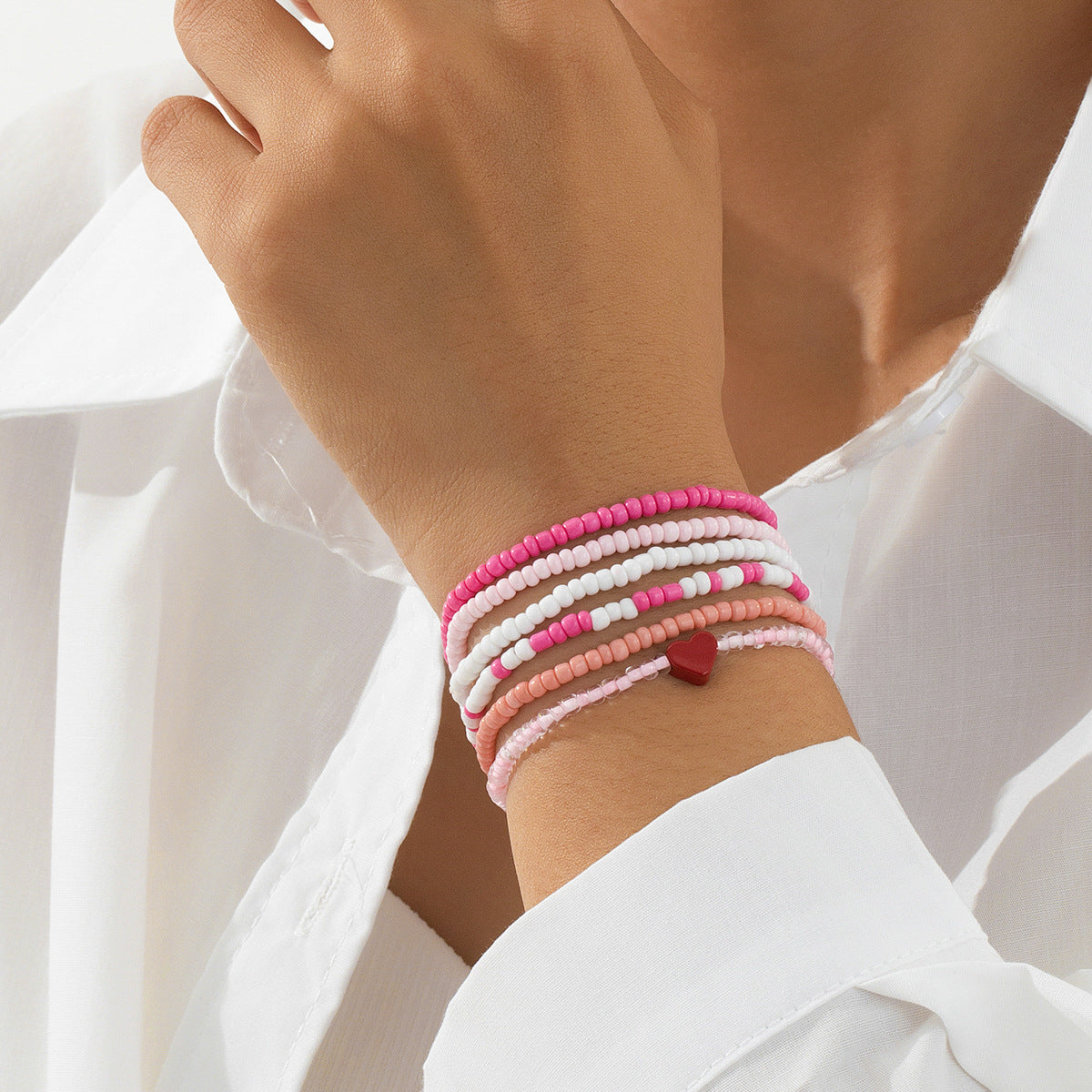 Planderful Vienna Verve Bracelet Set – Charming Multi-Layer Design