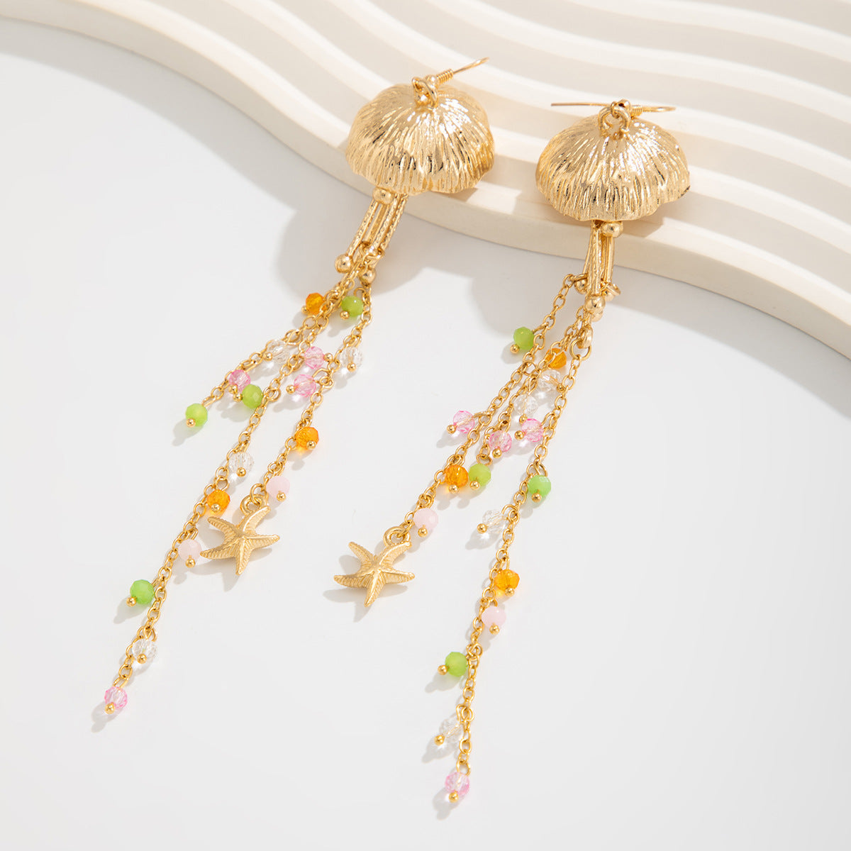 Planderful Vienna Verve Earrings – Pastoral Beach-Inspired Design
