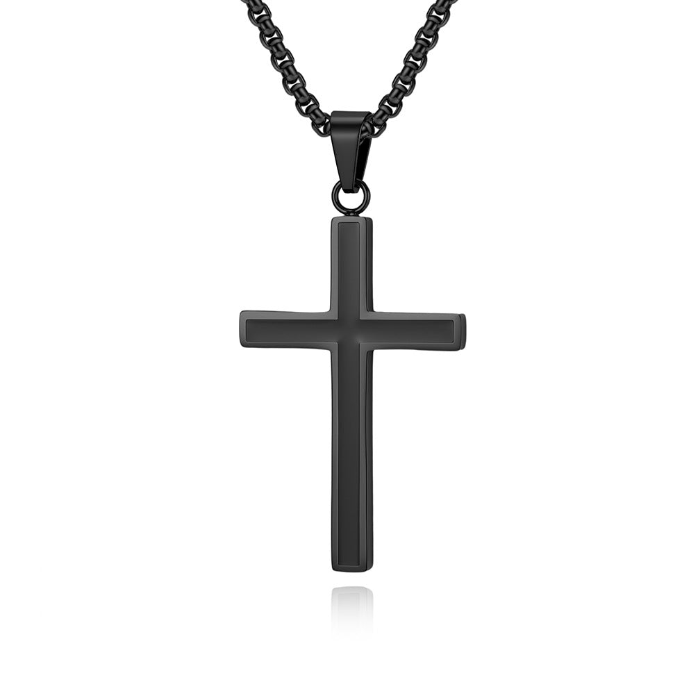Stainless Steel Cross Necklace