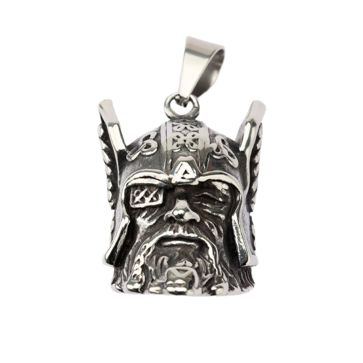 Vintage Viking Stainless Steel Ring