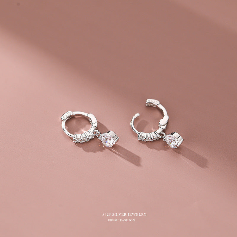 S925 Sterling Silver Earrings, Unique High-End Femininity