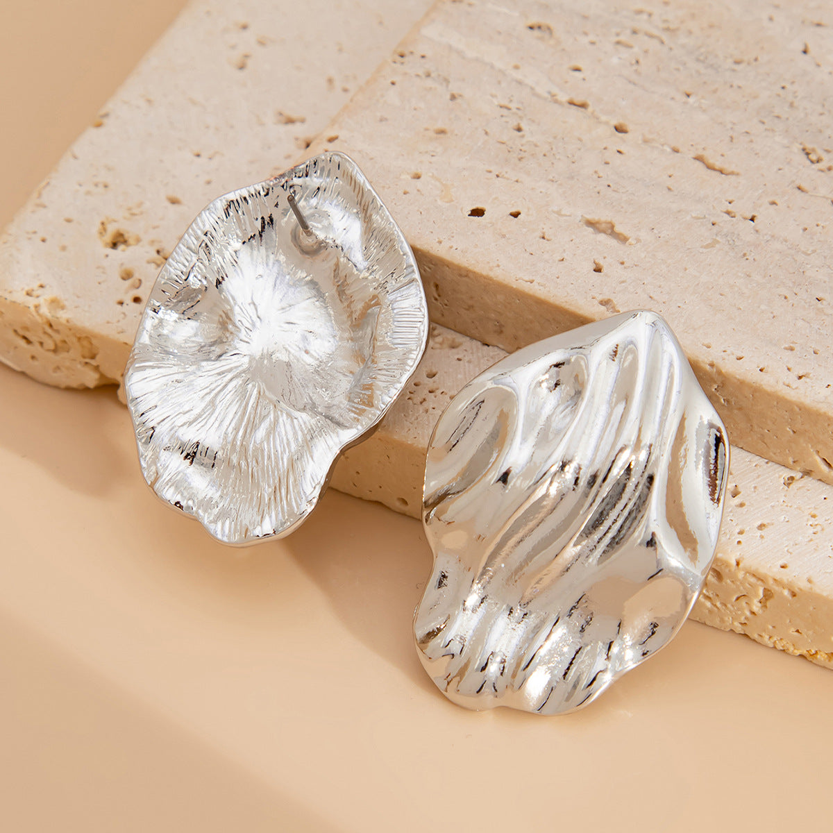 Planderful Vienna Verve Earrings – Elegant Fold Design