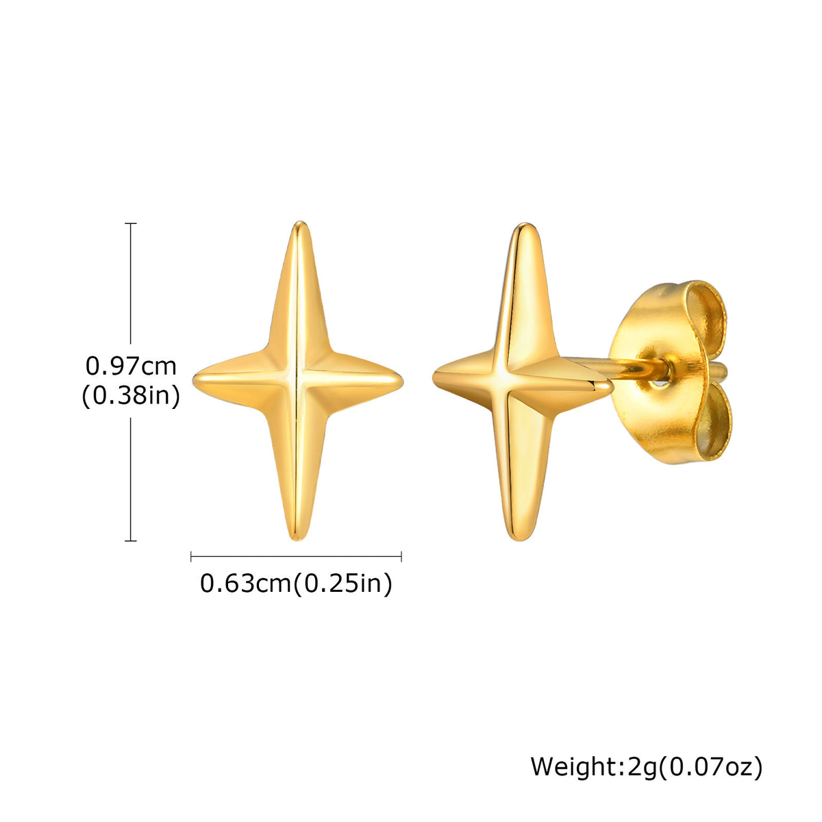 Punk Single Earrings — Five Designs