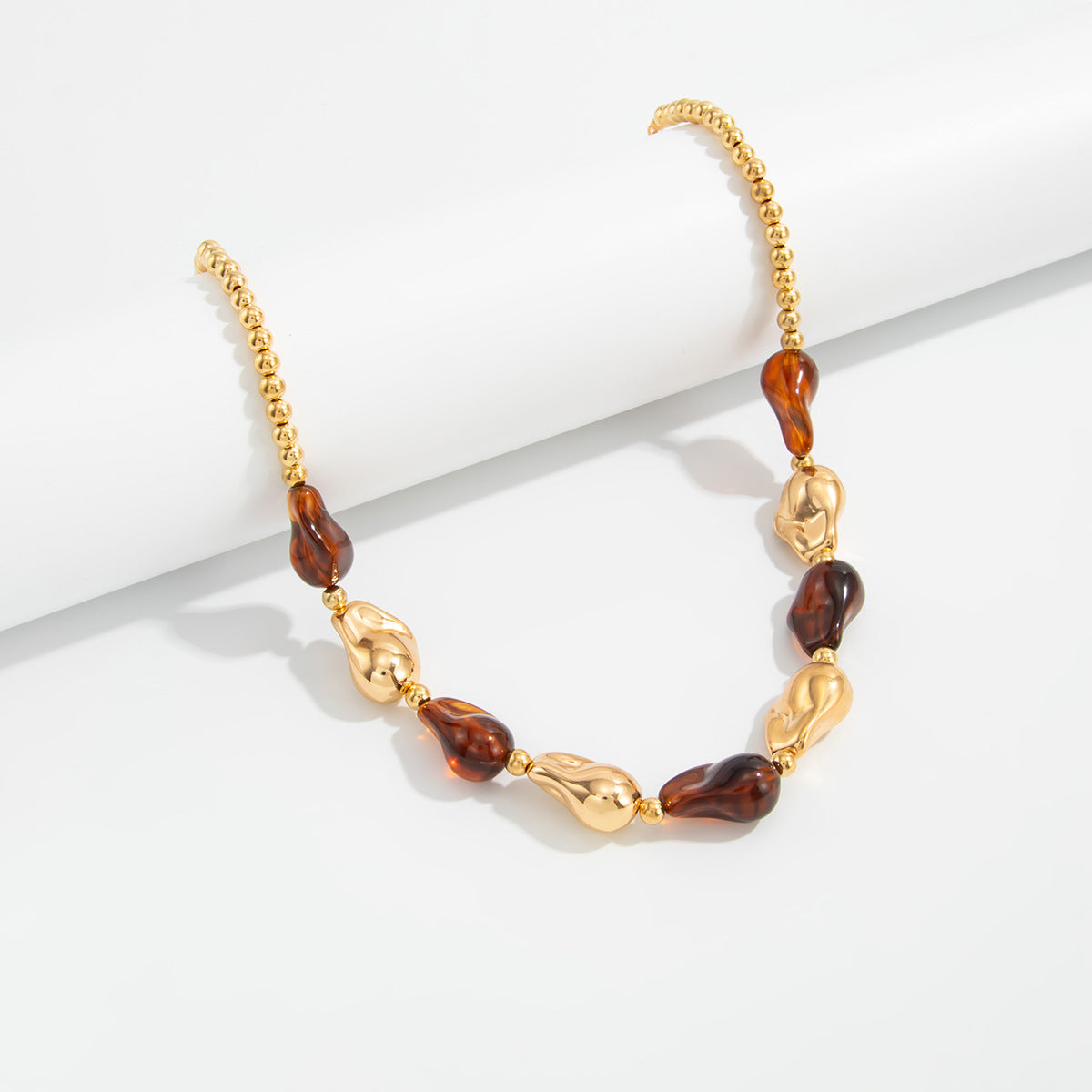 French Baroque Pearl Bead Necklace