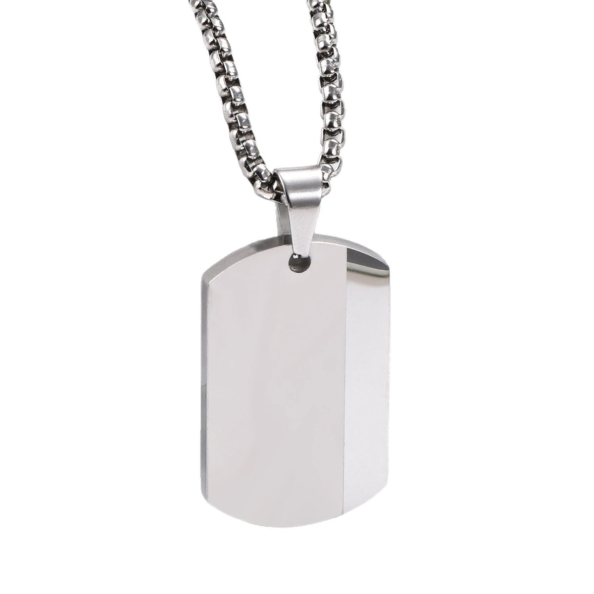 Punk Stainless Steel Men's Pendant Necklace