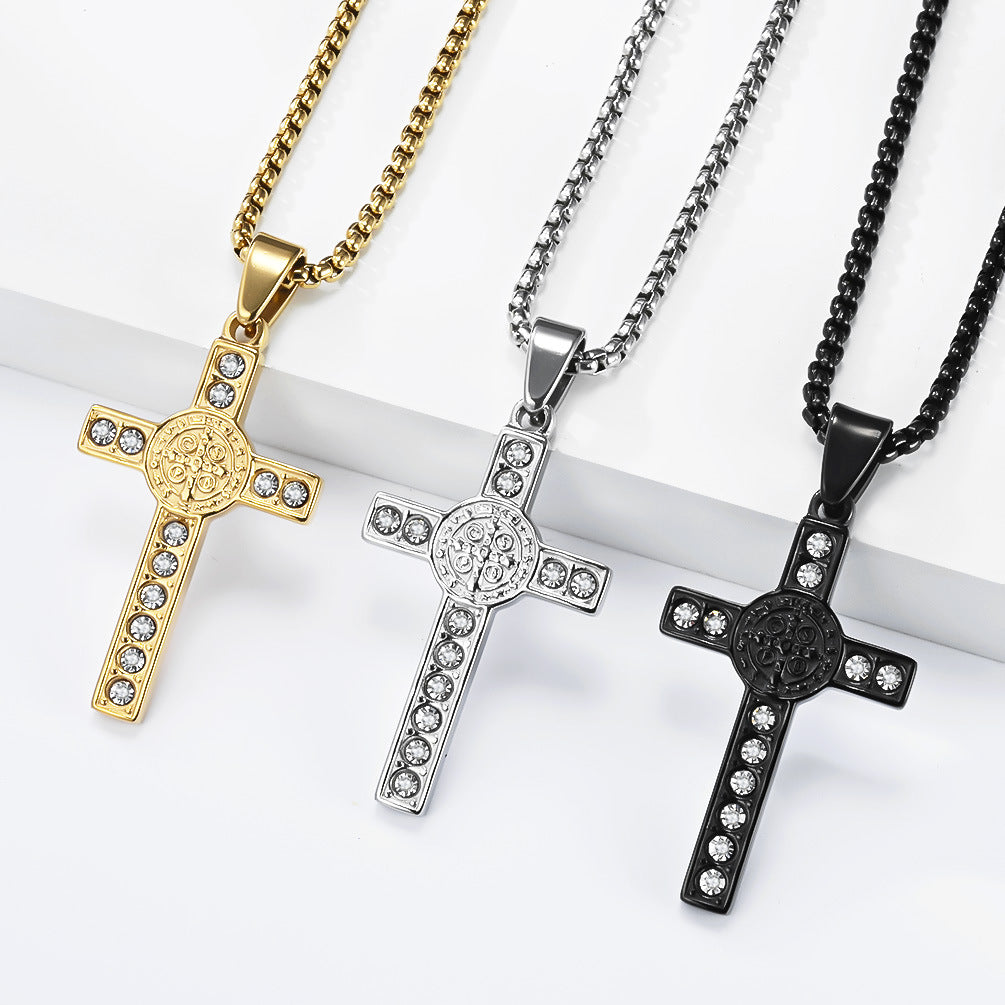 Stainless Steel Cross Necklace