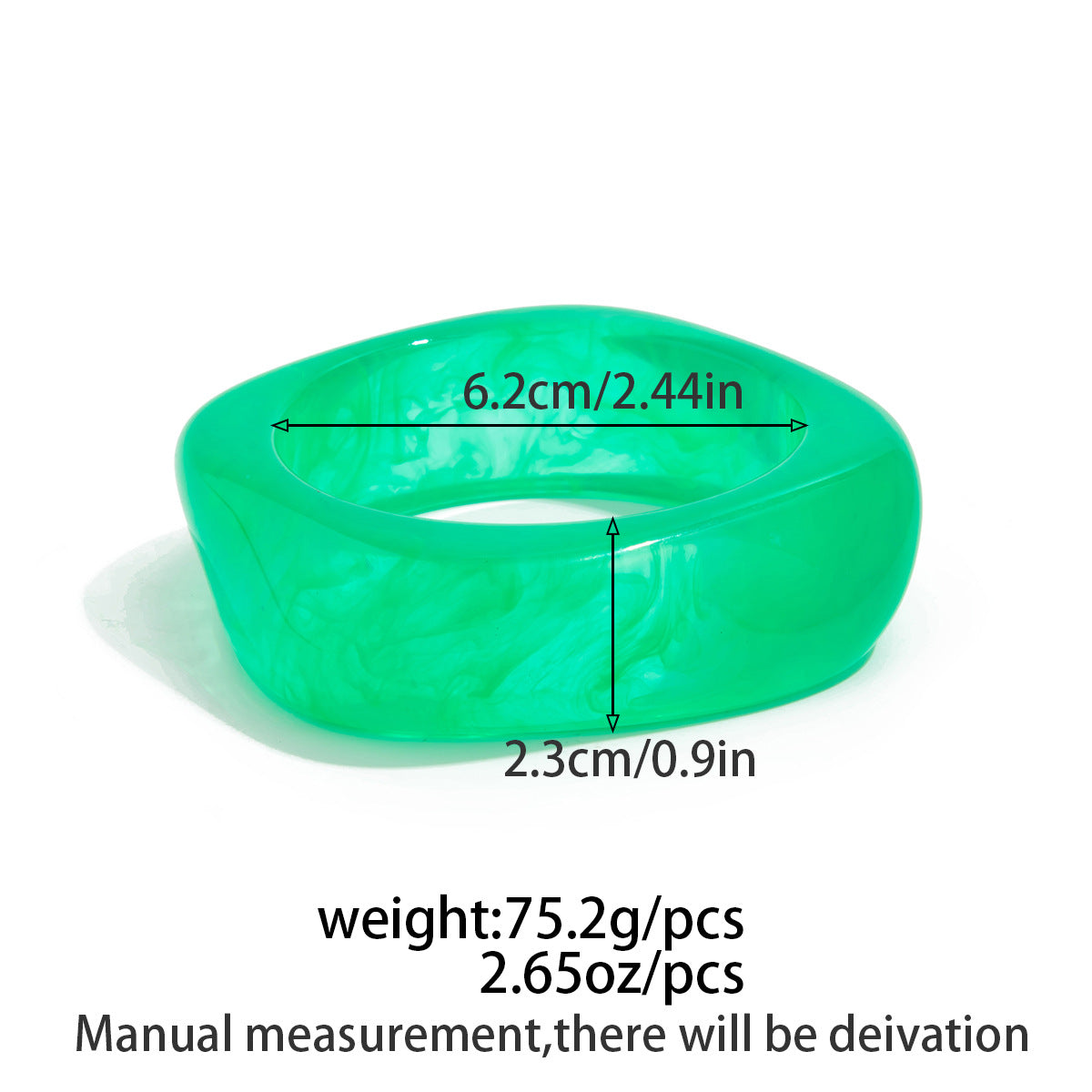 Geometric Polygon Bracelet By Planderful Vienna Verve For Women Translucent Exaggerated Modern Statement Jewelry