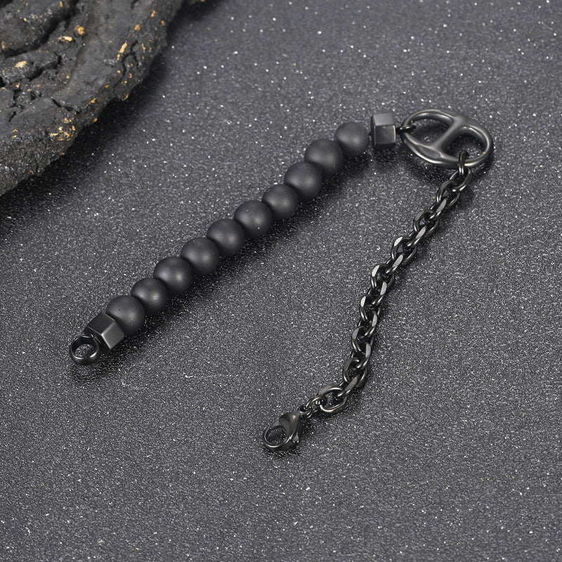 Planderful Pig Nose Titanium Bracelet For Women And Men