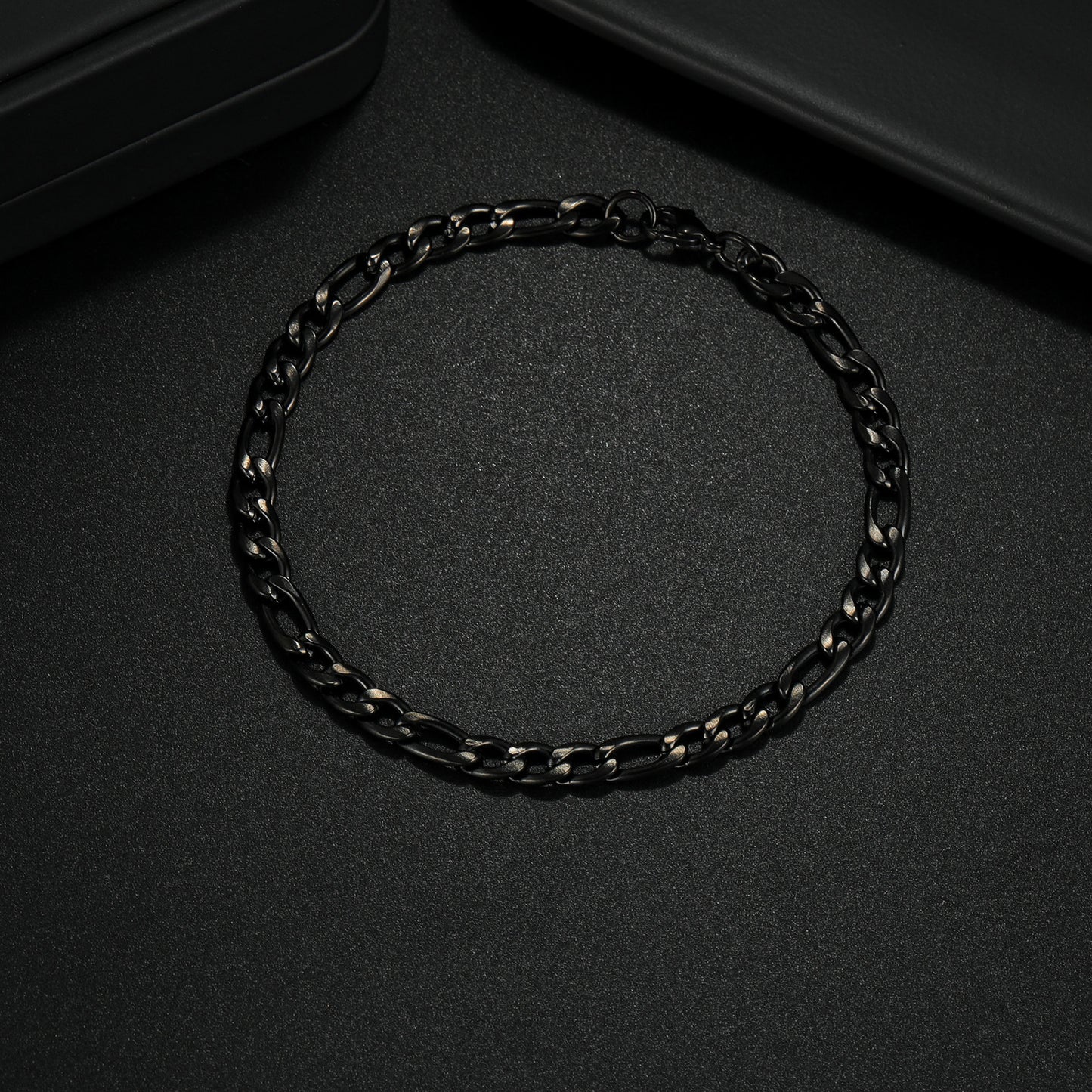 Planderful Everyday Genie Titanium Steel Cuban Chain Bracelet for Men Unisex Protection
