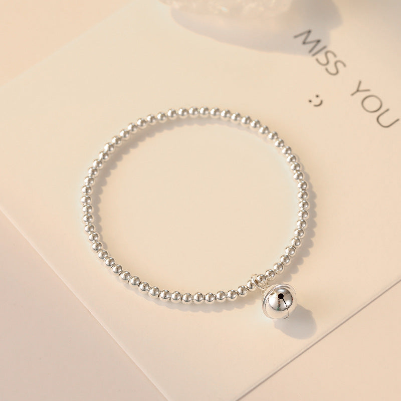 Stylish Sterling Silver Bracelet with Retro Design for Women
