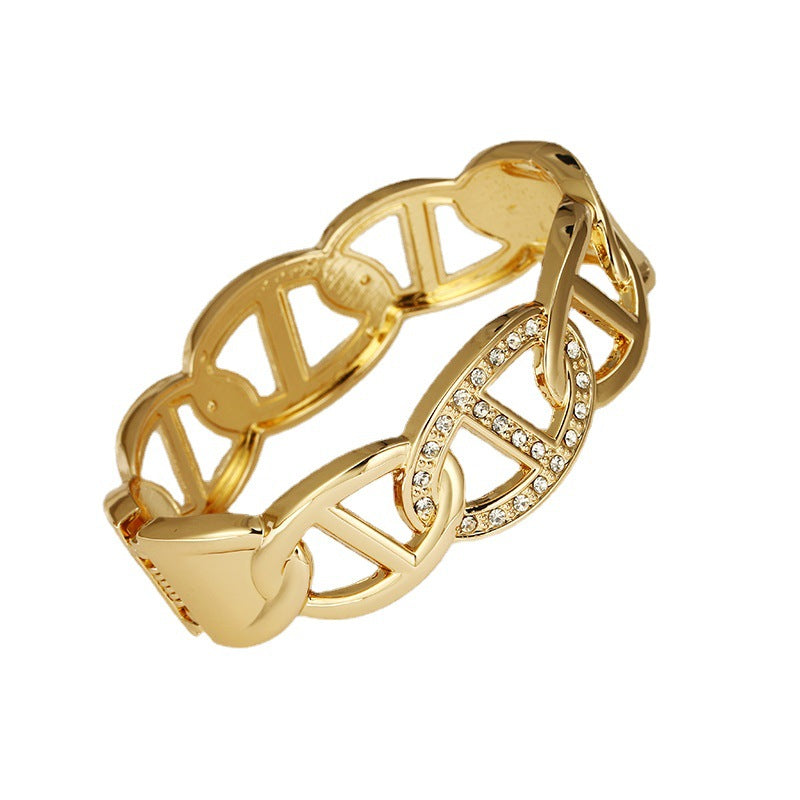 European and American High-End Buckle Bracelet - Vienna Verve Collection