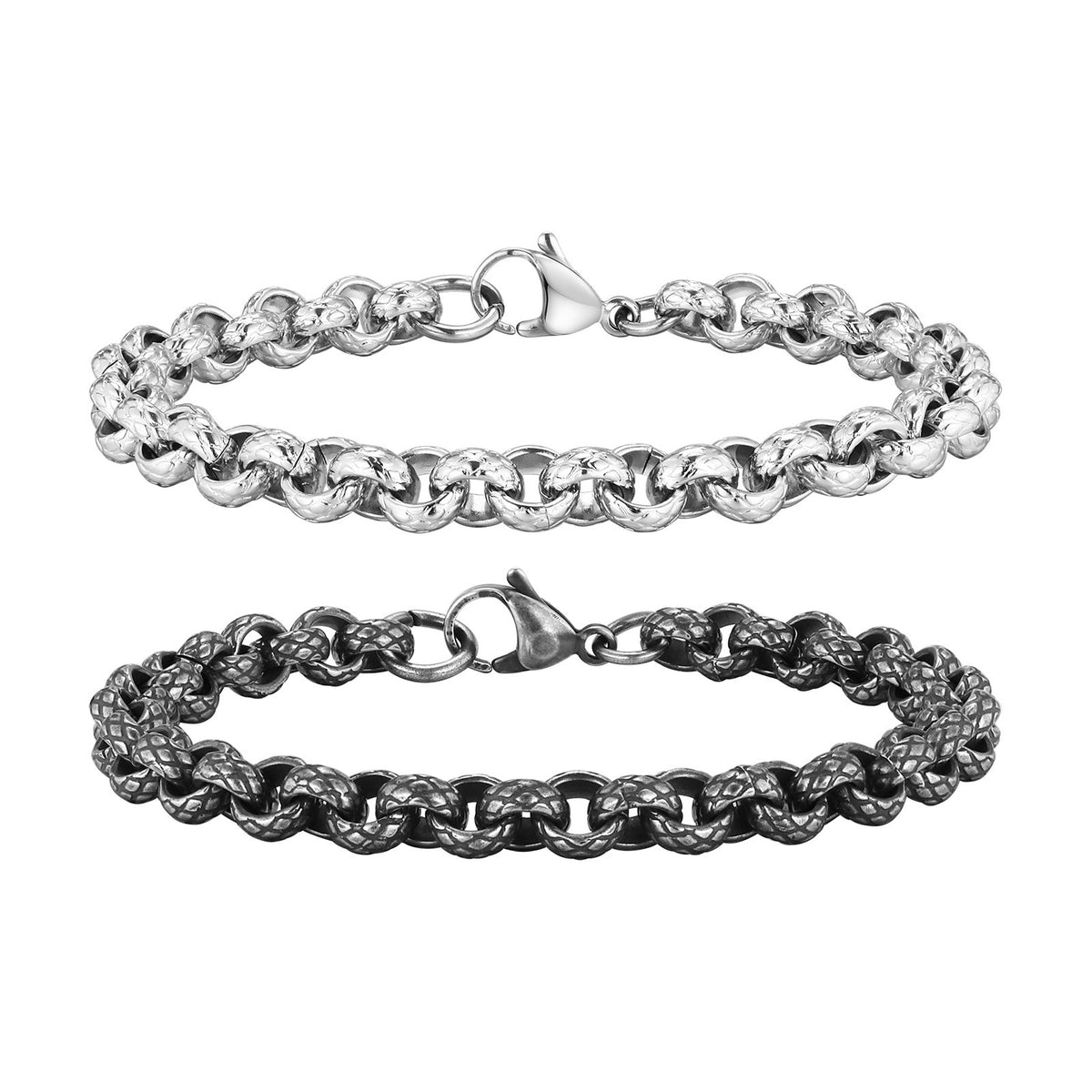 Pearl Vintage Stainless Steel Bracelet