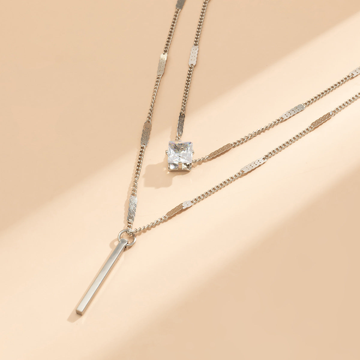 Double-Heart Pendant Necklace from Vienna Verve Collection