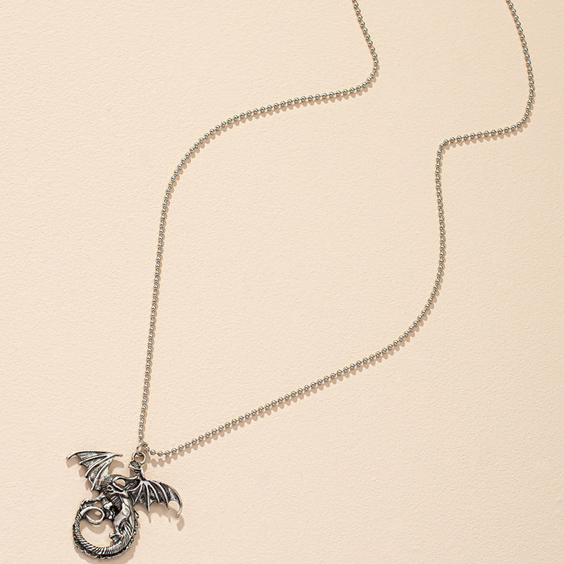 Vintage Snake Bone Chain Necklace - Vienna Verve Collection