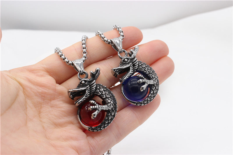 Dragon Ball Titanium Steel Pendant For Men Unisex Protection Statement By Planderful
