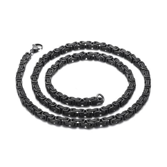Stainless Steel Chain Clothing, Popular In Europe And The United States, Retro Boiled Necklace