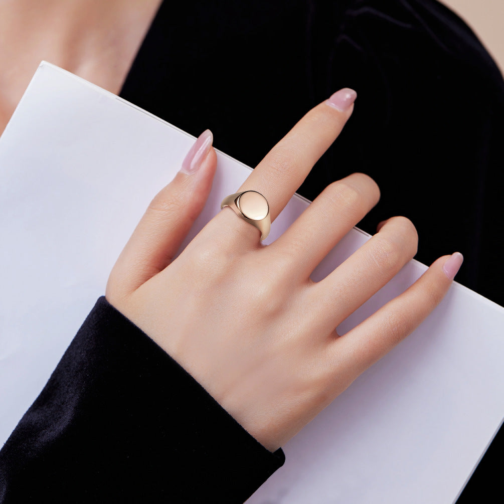 Steel Ring - Luxury Everyday Wear