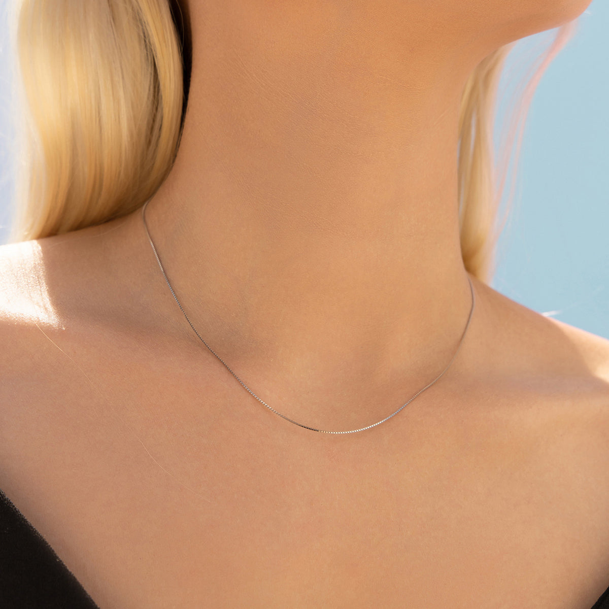 925 Sterling Silver Pendant-Free Chain Necklace