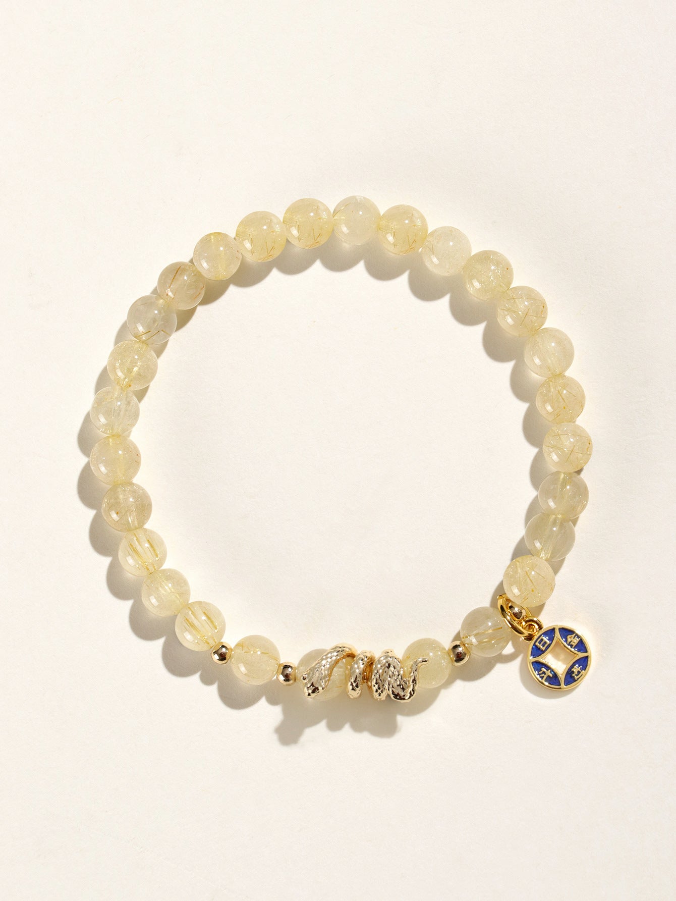 Planderful Fortune's Favor Bracelet – Versatile Citrine Yellow Crystal Design