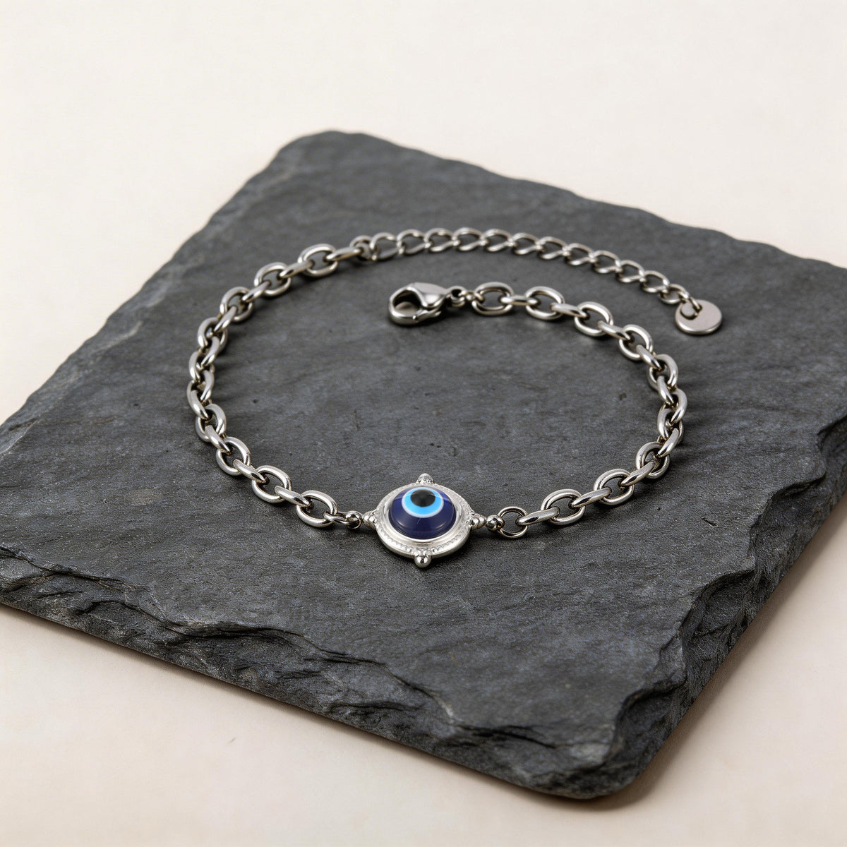 Devil's Eye Stainless Steel Bracelet for Men