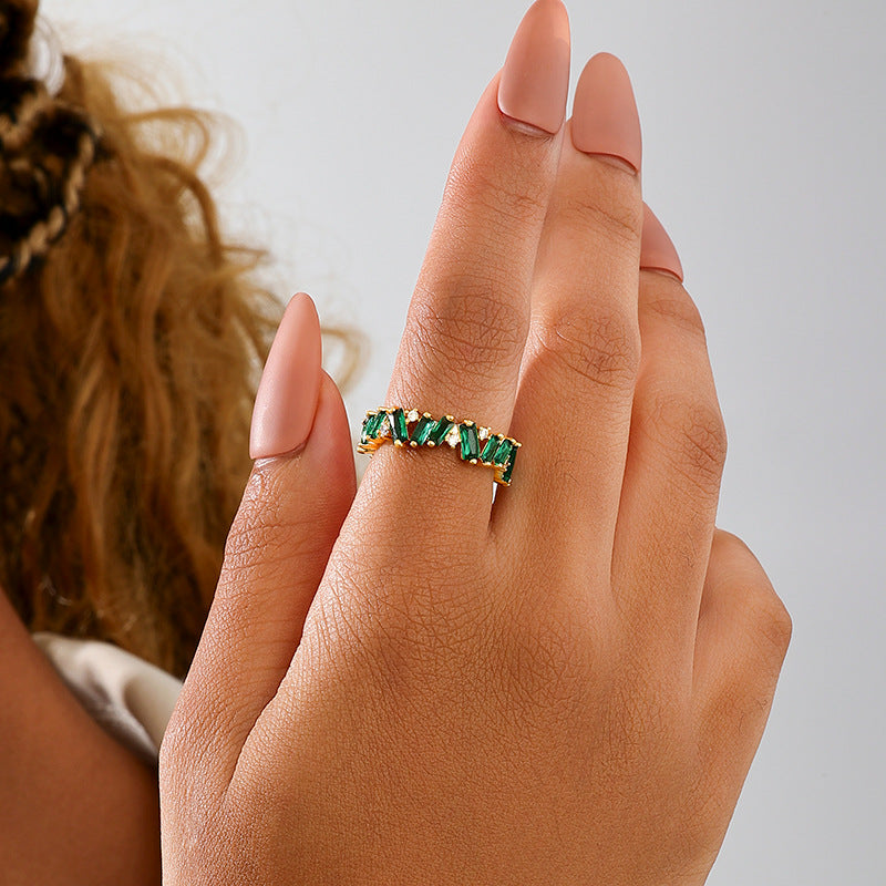 Stylish Personalized Metal Ring for Women by Planderful