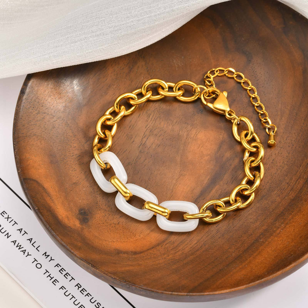 Vintage Stainless Steel Bracelet