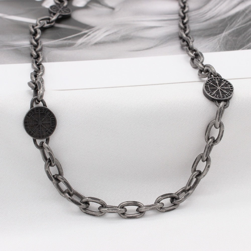 Viking Celtic Necklace Unisex Retro Jewelry With Bold Statement Protection Planderful