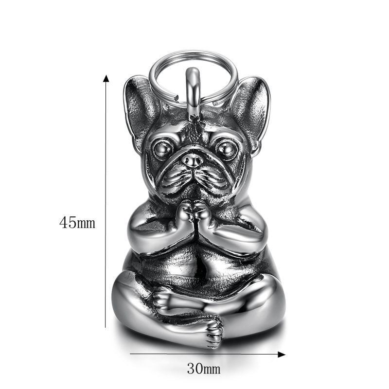 Punk Locomotive Stainless Steel Pendant Necklace