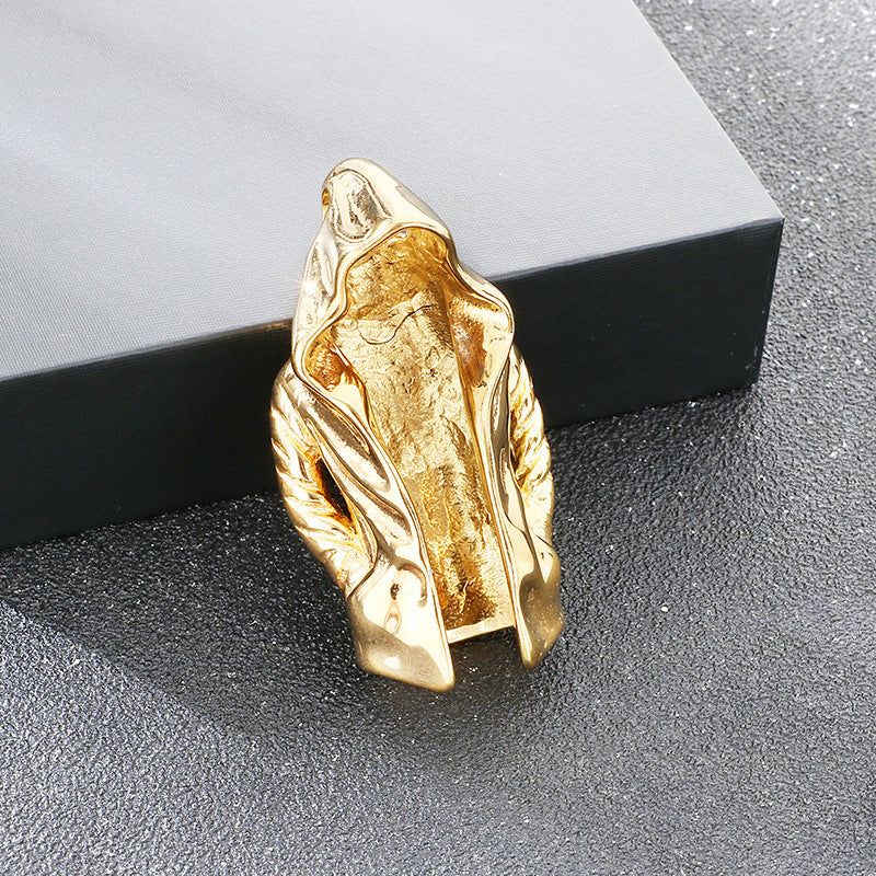 Dark Assassin Cape Pendant, Punk Mysterious Person Cape Titanium Steel Men's Pendant Necklace