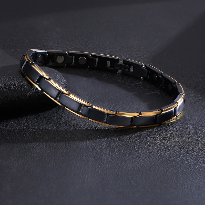 Titanium Magnetic Bracelet Men's Four-in-One Metal Jewelry