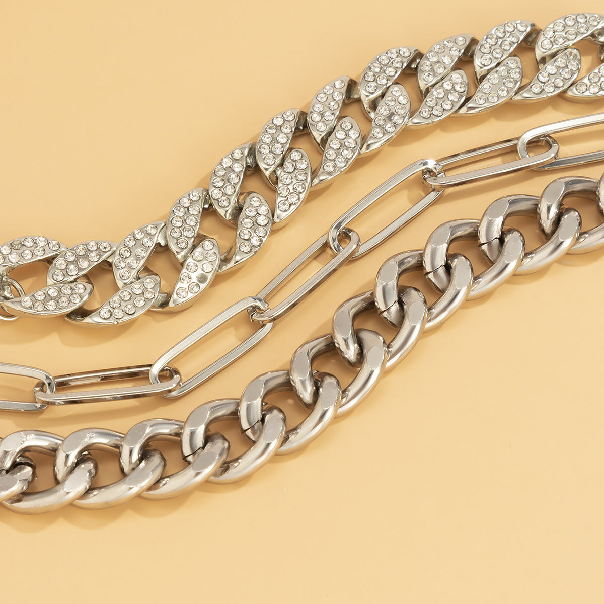 Planderful Retro Cuban Link Zircon Bracelet For Women With Rhinestone Cross Charm Vienna Verve