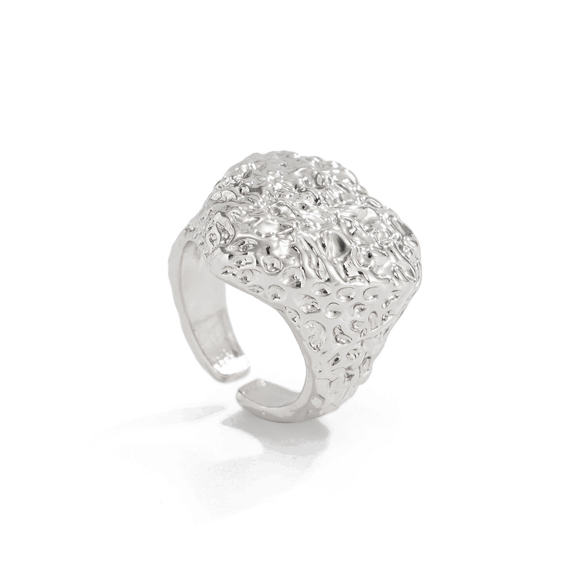 Planderful Vienna Verve Ring – Elegant Adjustable Cold Metal Design