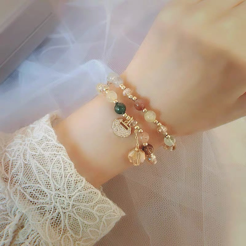 Crystal Heart Bracelet