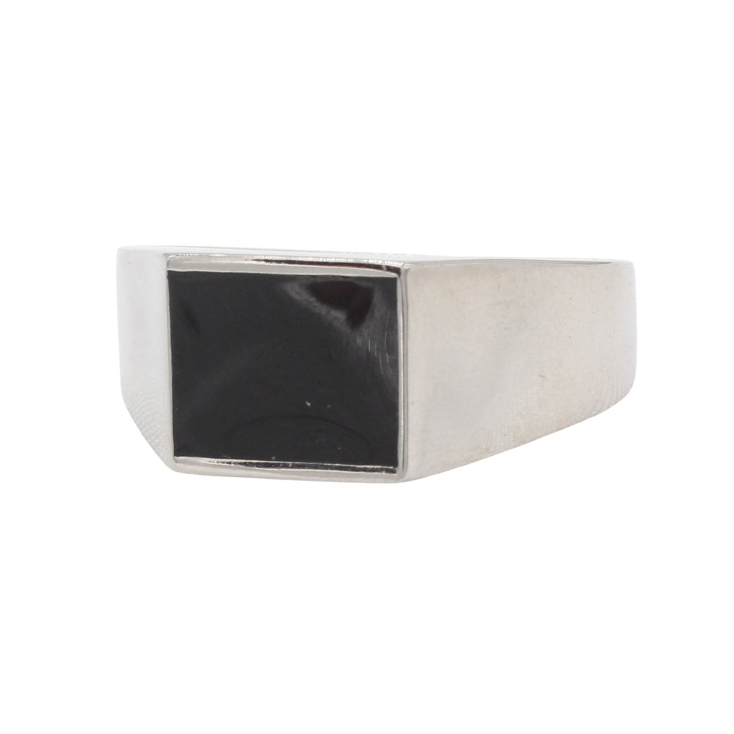 Planderful Jewelry Stainless Steel Ring Epoxy