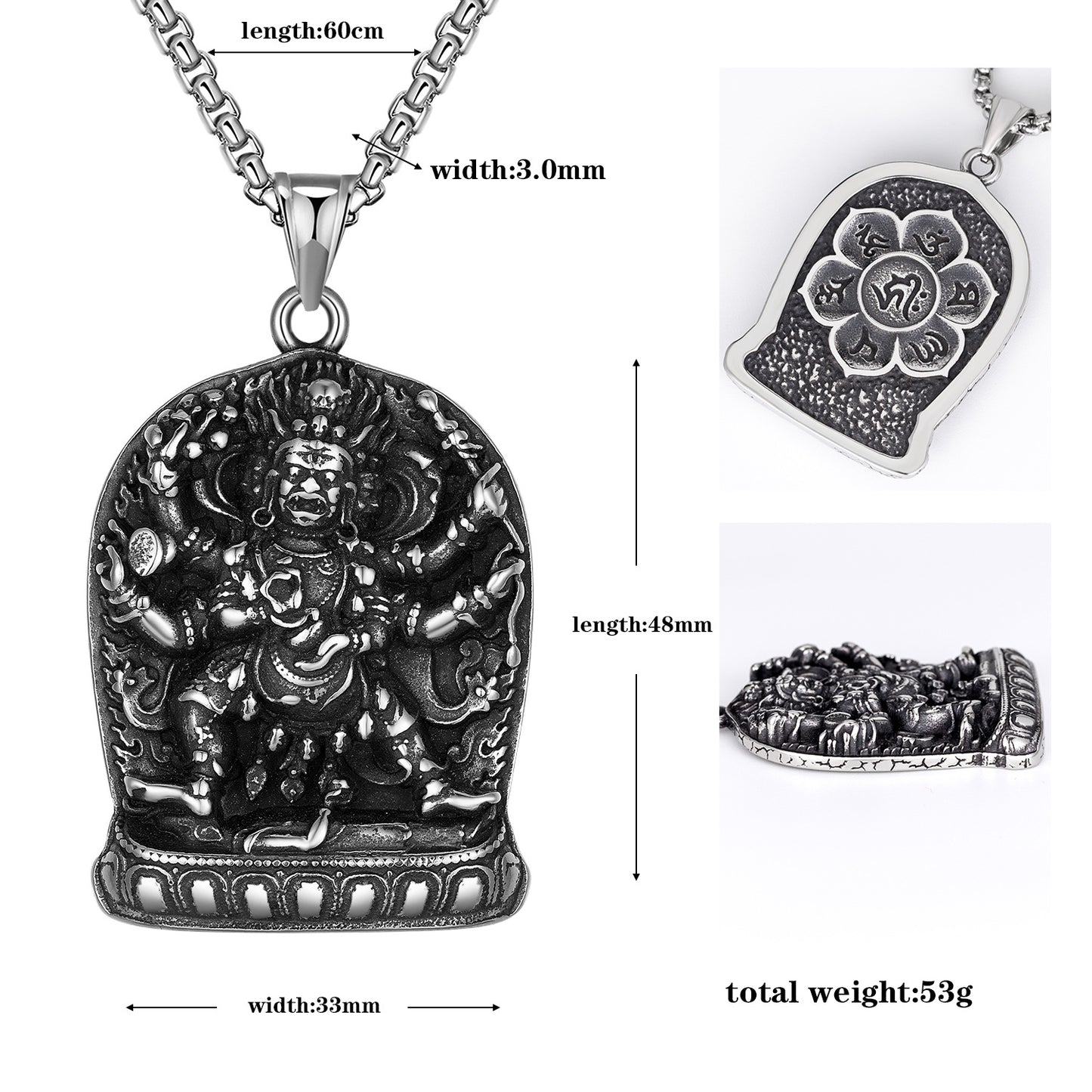 Stainless Steel Necklace – Vintage