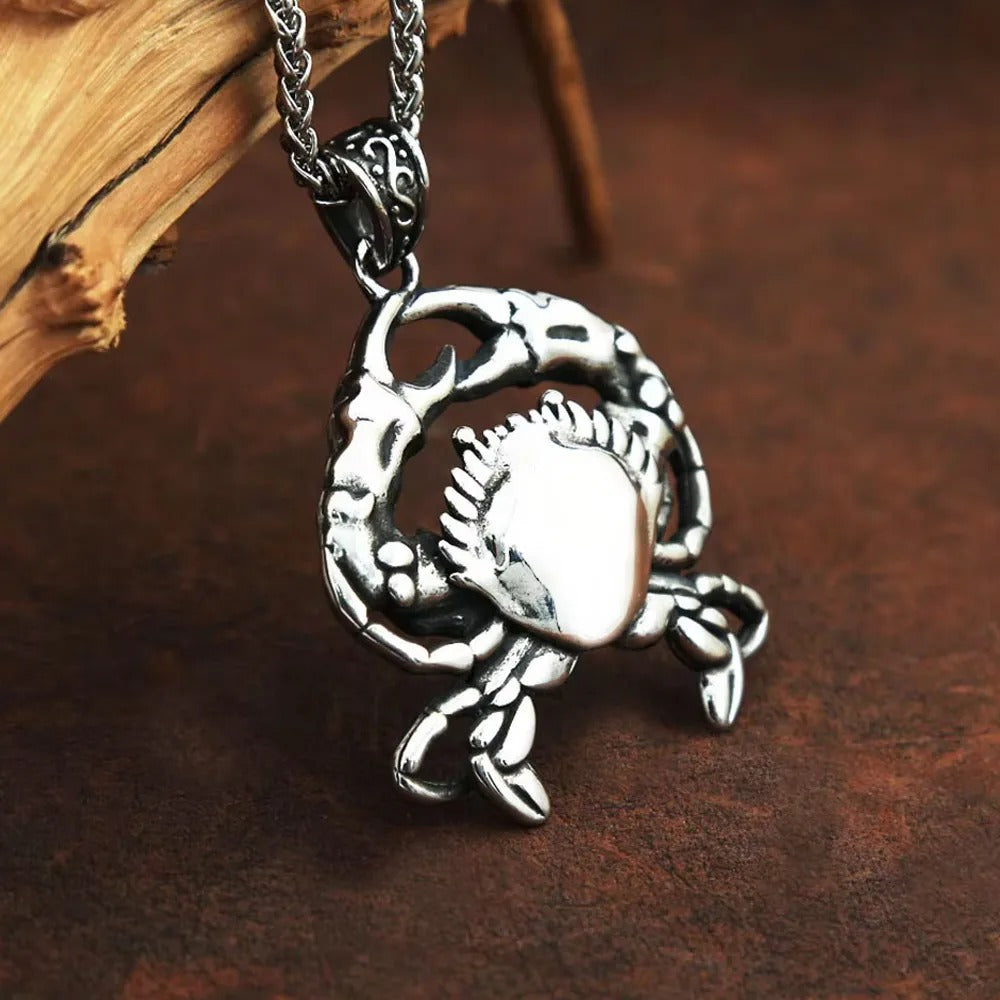 Punk Viking Stainless Steel Men's Pendant Necklace