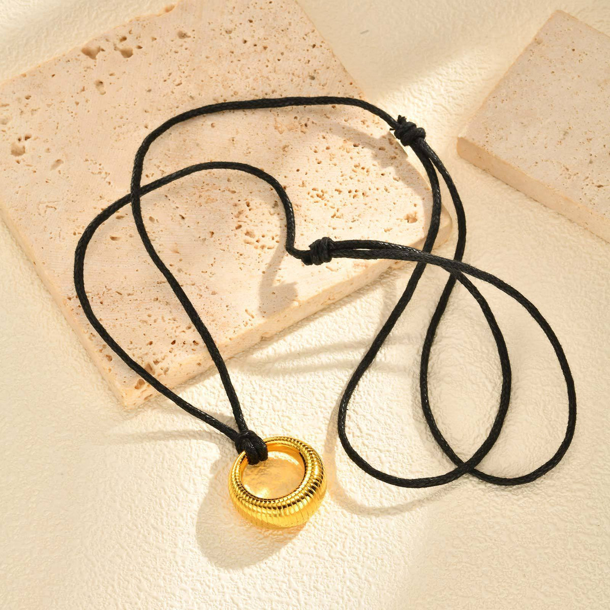 Stainless Steel Black Necklace