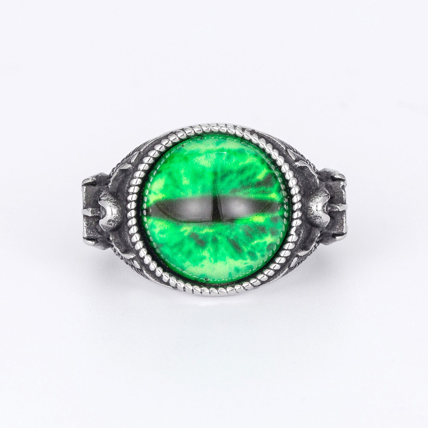 Steel Ring – Vintage Ghost Claw Evil Eye Three-Color Mens Streetwear Ring Inspired By European And American Retro Trends